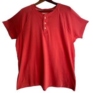 The Normal Brand | XL | super soft short sleeve henley